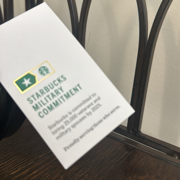 Starbucks x Stanley Limited Edition Military Commitment Tumbler, 20 0z.NWT. Rare - Picture 7 of 7